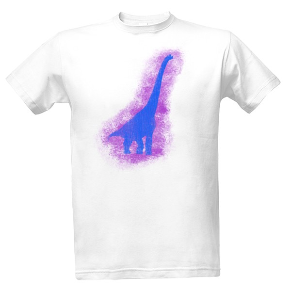 Tričko s potiskem Brachiosaurus
