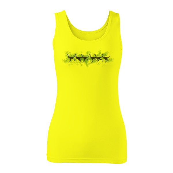 T-shirt Gallimimus running - Woman
