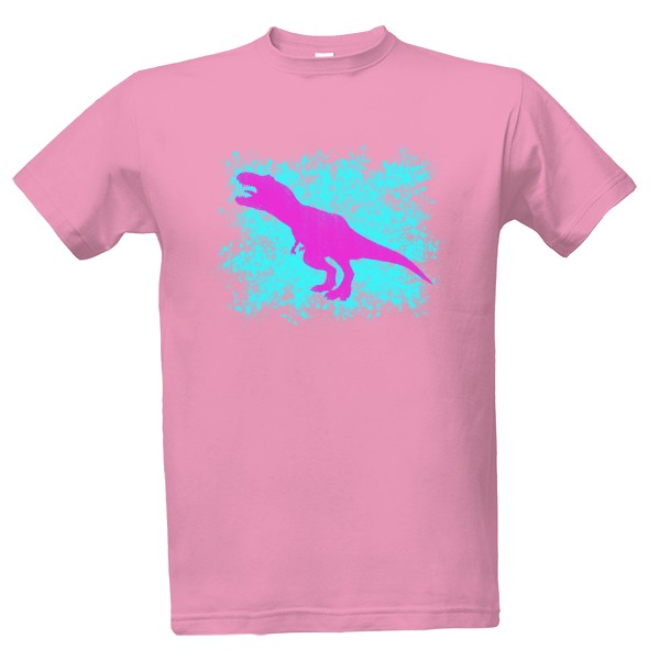 T-shirt Tyrannosaurus Rex - pink